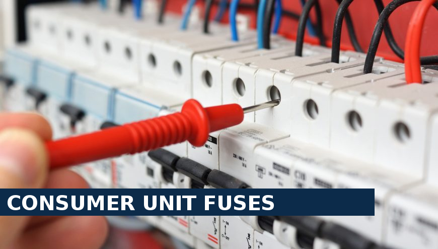 Consumer unit fuses Stockley Park