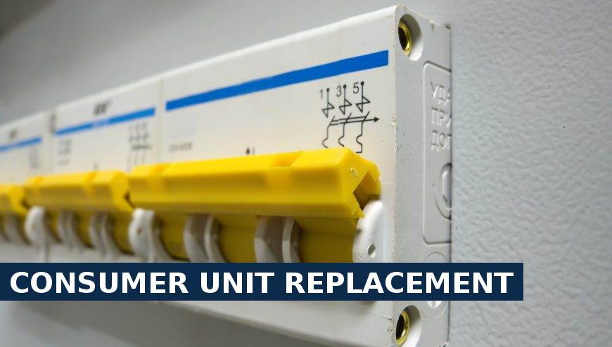 Consumer unit replacement Stockley Park